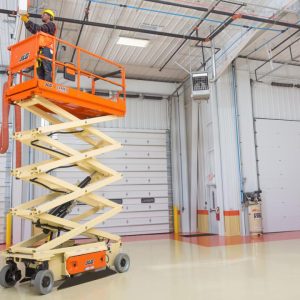 12-meter vertical self-propelled platform